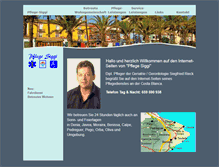 Tablet Screenshot of pflege-siggi.de